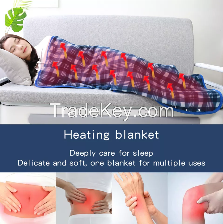 Washable Safe Heated Throw Blanket