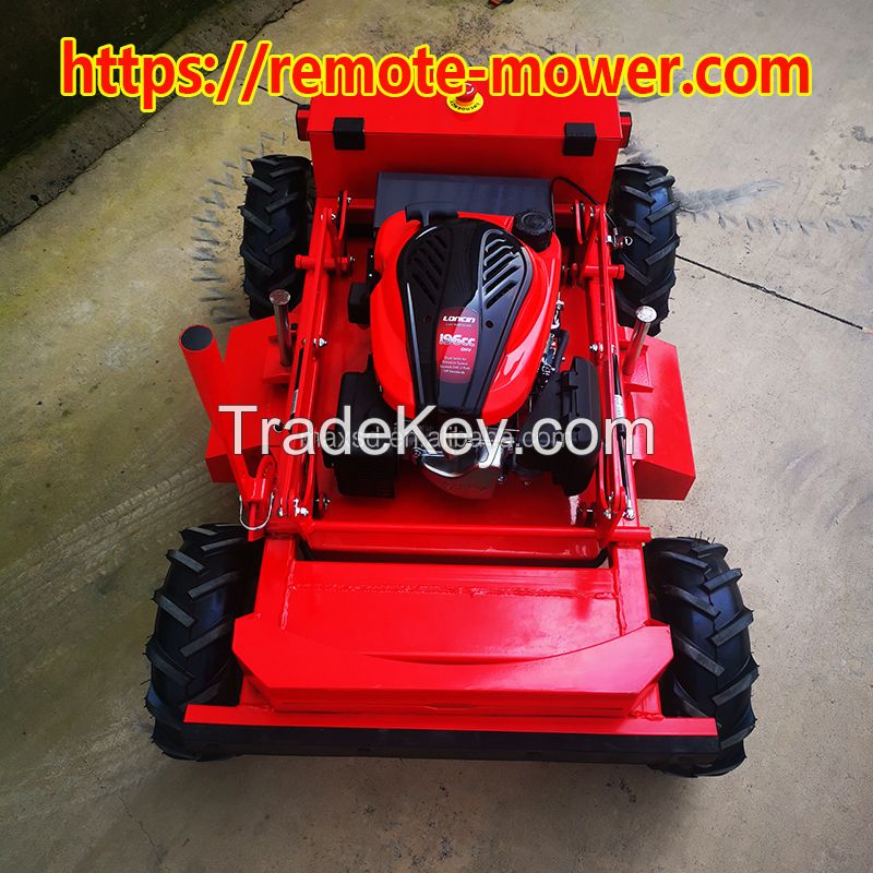 2022 New Commercial 4WD Wireless Remote Control Slope Mower for sale