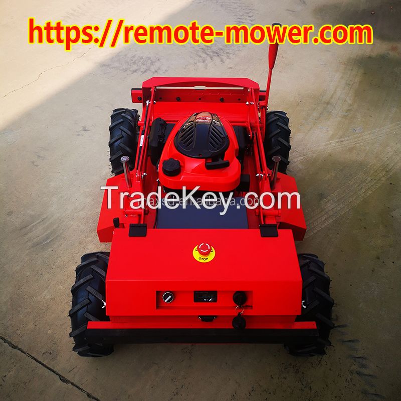 2022 New Commercial 4WD Wireless Remote Control Slope Mower for sale
