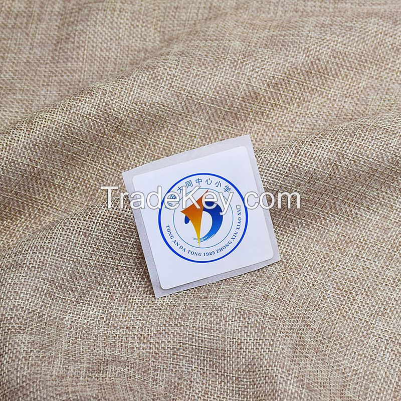 ISO15693 Protocol NXP ICODE SLIX Chip 50*50mm School Library NFC Tag RFID Label Sticker