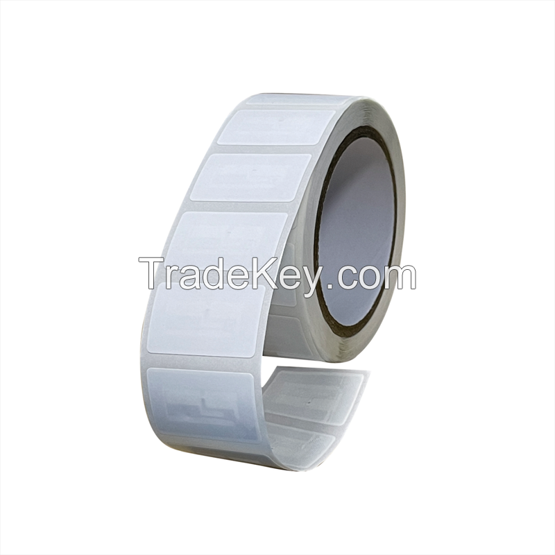 40*25mm Contactless Payment and Access Control Use Compatible Mifare 1K Bytes NFC Tag White Label Sticker