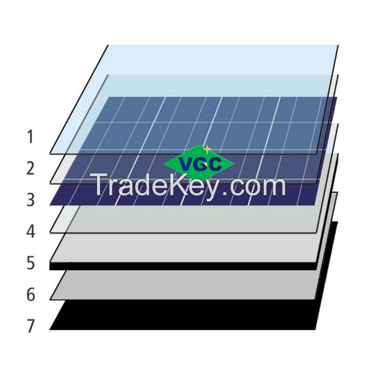 VGC 95% Transmittance 2mm-4mm Solar PV Module Glass Xinyi Glass Ultra Clear Solar Glass