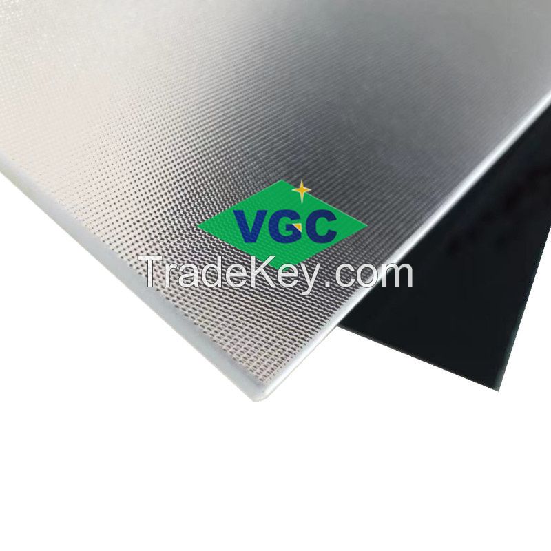 VGC 2mm-4mm Low Iron Ultra-White Solar Cells Modules Glass Solar Photovoltaic glass 