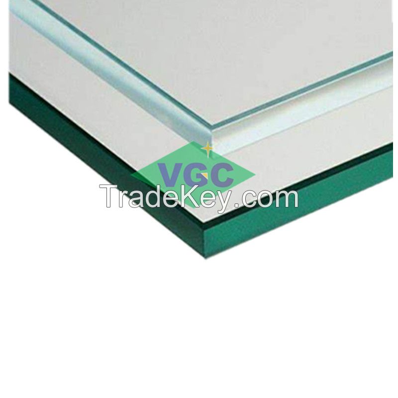 VGC 95% Transmittance 2mm-4mm Solar PV Module Glass Xinyi Glass Ultra Clear Solar Glass