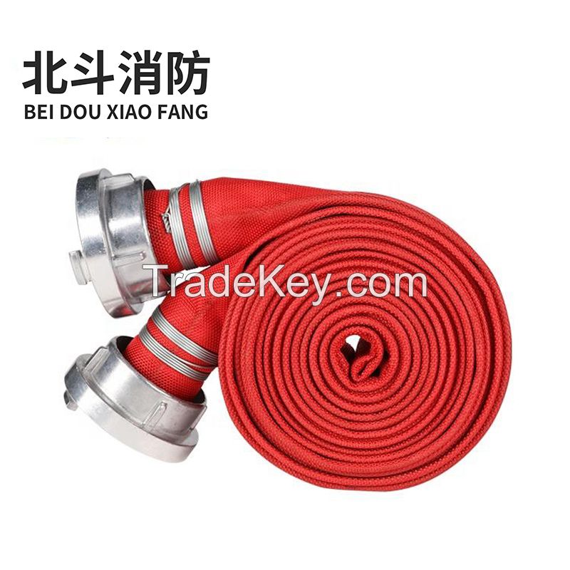 Fire Hose Gb Polyurethane Customized In Meters Delivery Of High Pressure Water