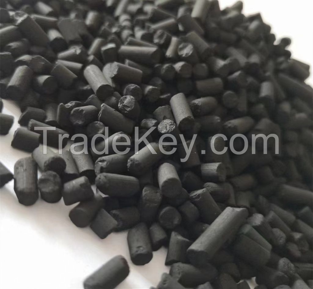 KOH KI KMnO4 NaOH coal based Impregnated Activated Carbon/activated charcoal pellets