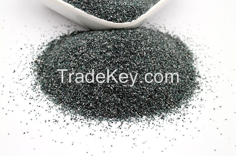 black and green silicon carbide blocks granular and silicon carbide powder