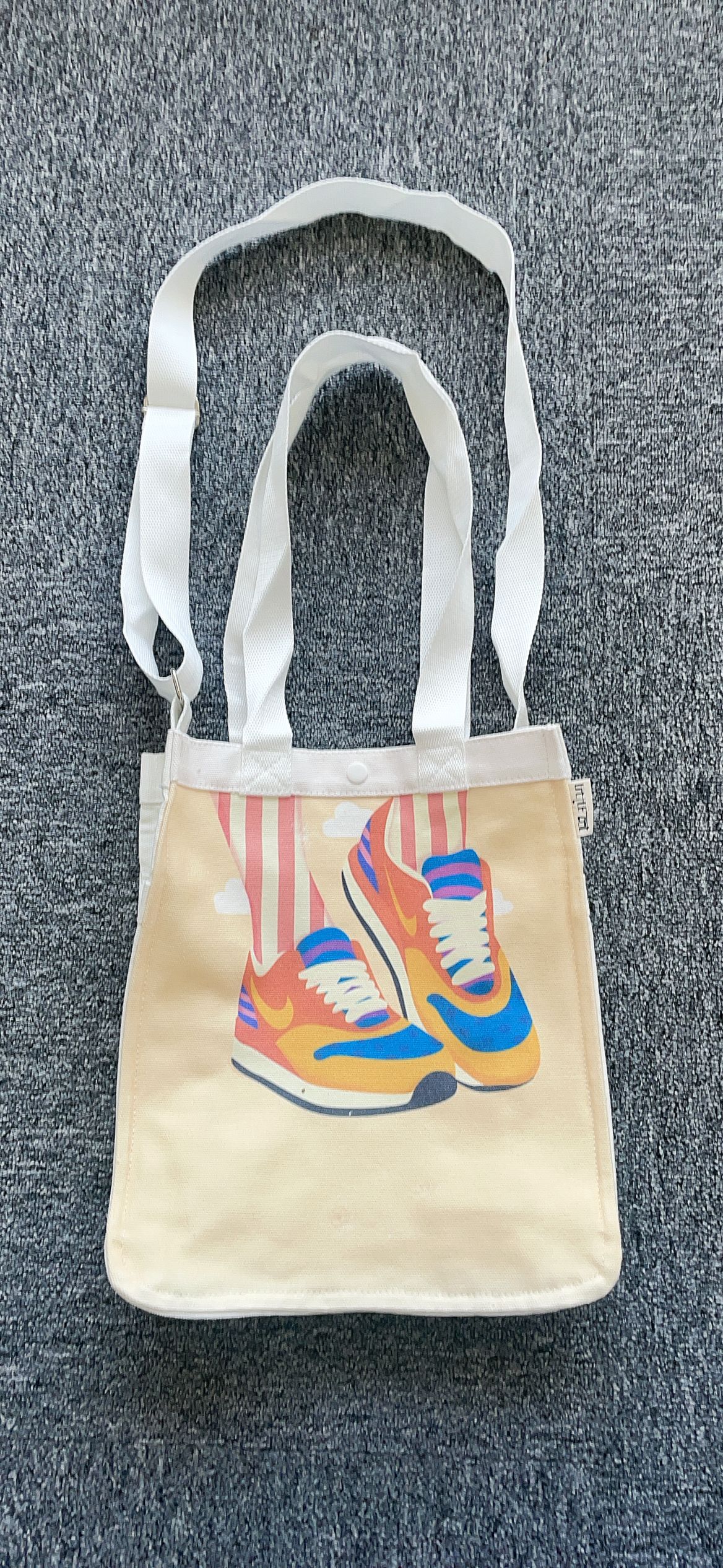 colourful tote bag