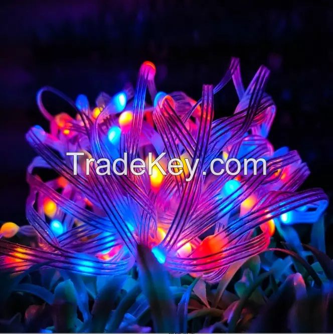 Garden Decor String Lights Outdoor Waterproof LED Strip Lights Copper Wire Christmas String Light