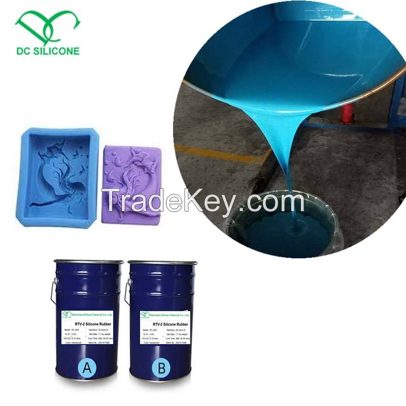 RTV-2 1:1 Mixture Food Grade Silicone Rubber for Chocolate/Candy Mould Baking Mold