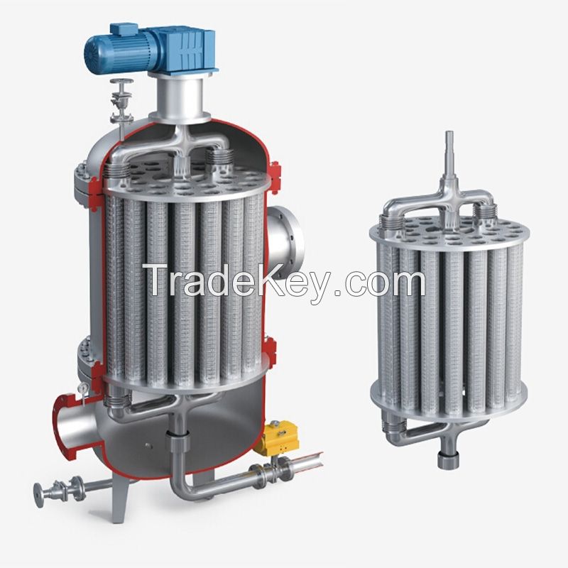 Fully Automatic Self-cleaning Filter 200um Filtration Accuracy Carbon Steel Material Feed Water Trea