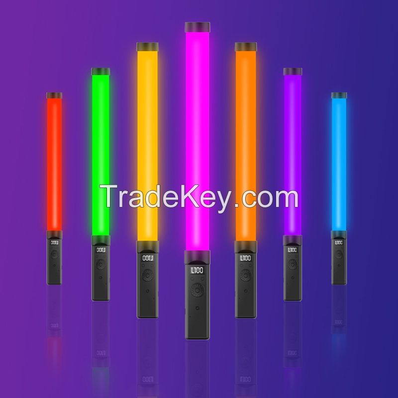 Hot sale Portable RGB Light Stick Wand Rechargeable Photography Fill Light Stick