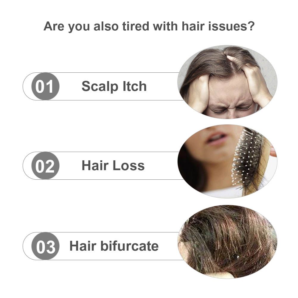Hair Salon Electric Scalp Massage Devices For Hair Treatment Hair Comb