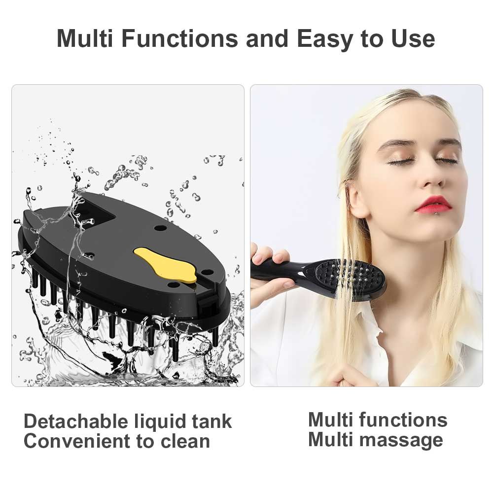 Hair Salon Electric Scalp Massage Devices For Hair Treatment Hair Comb 