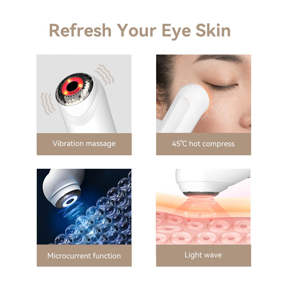 Mini Smart Eye Massage Device Eye Vibration Massager Pen for Anti Wrinkle