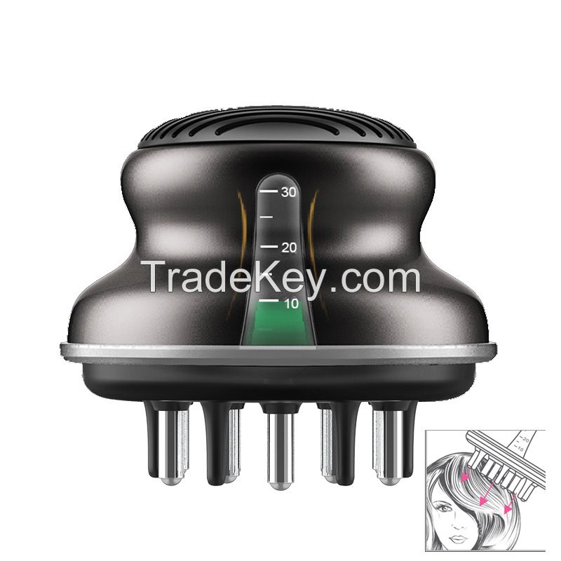 KIMAIRAY mini portable home use scalp applicator comb with 30ML visible liquid tank
