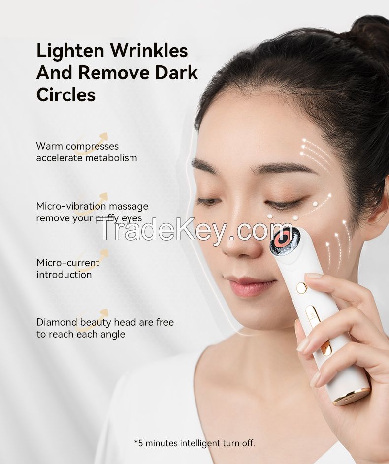 KIMAIRAY home electric eye beauty massage instrument wrinkle remover micro-current vibration eye massage pen 