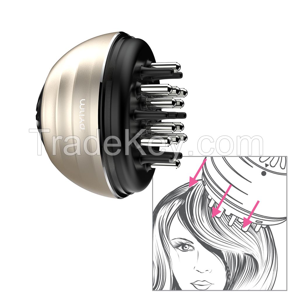 KIMAIRAY wholesale hair care brush compact liquid comb with 30ml water tank