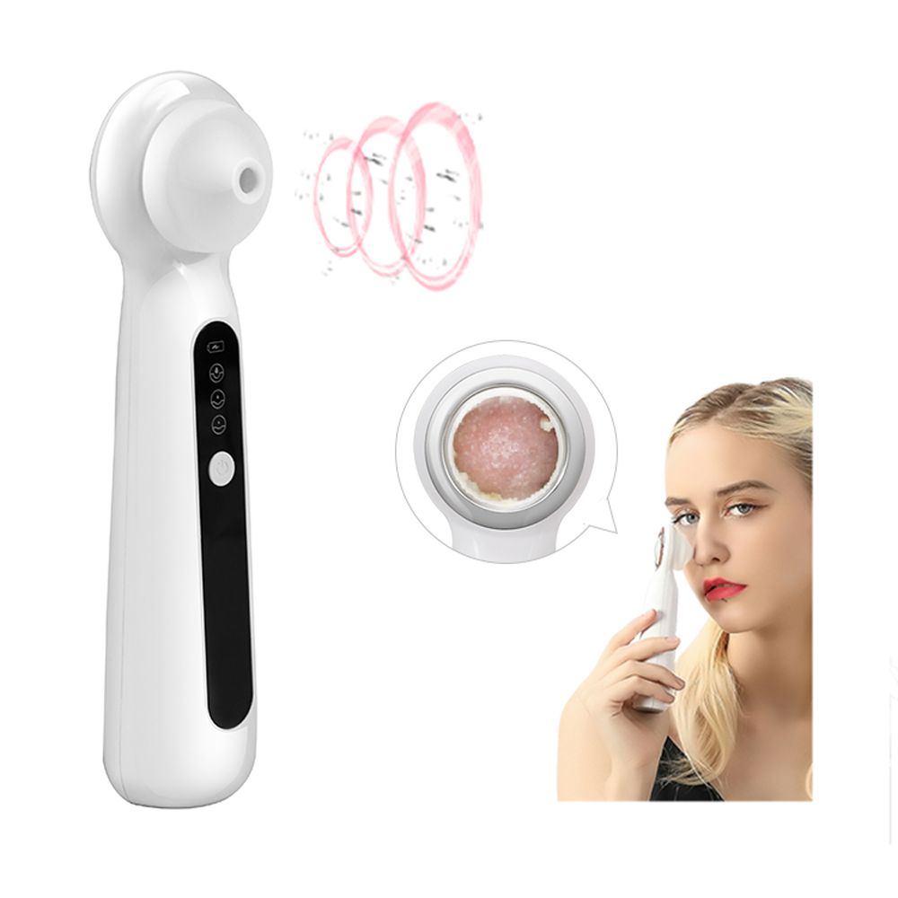 Rechargeable Three Suction Heads Facial Blackhead Removal Instrument