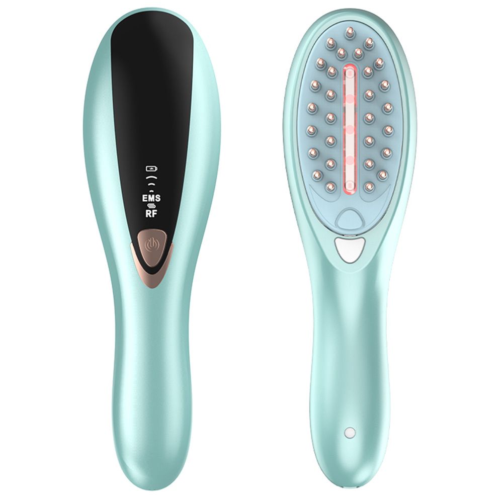 Electric EMS RF Therapy Massage Hair Growth Comb
