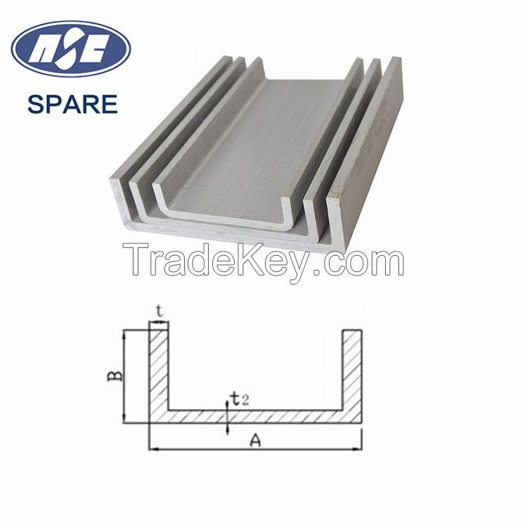 China Nanjing Spare Composite FRP Pultruded Profile FRP passageway