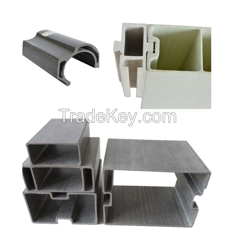 China Nanjing Spare Composite FRP Pultruded Profile FRP I-beam