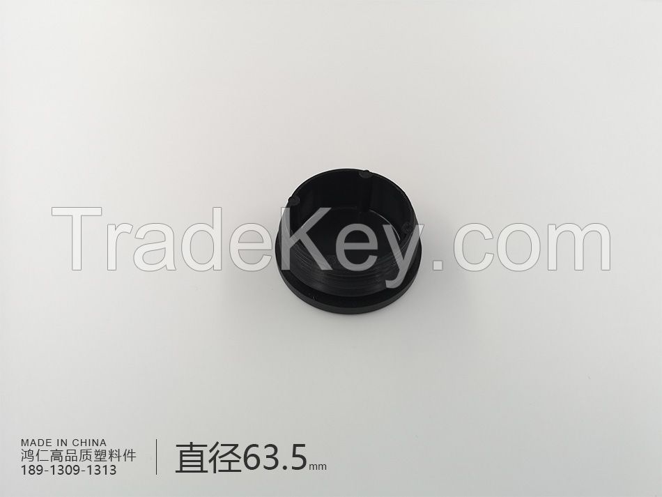 76.2x76.2mm3inch square cap tubing blanking plastic end cap, tube pipe hole insert finishing plug.