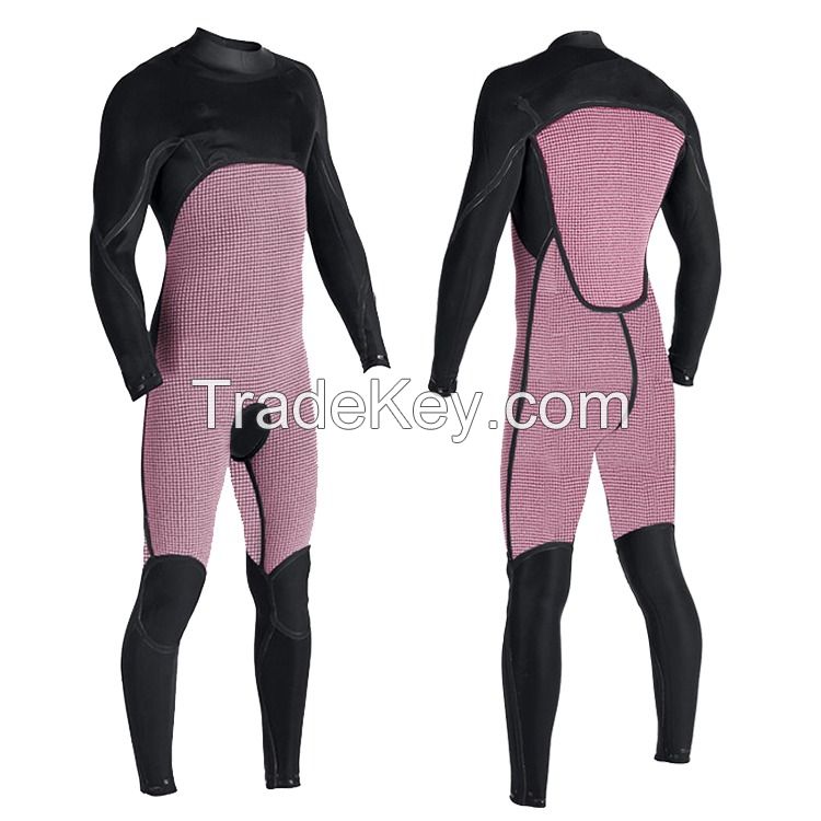5/4mm 4/3mm 3/2mm Neoprene Chest Zip Wetsuit Super Stretch Thermal Limestone One Piece Dry Surfing Suit