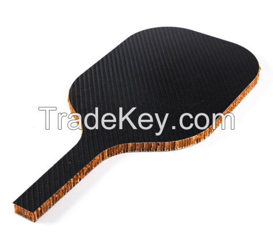 3K Twill Carbon Fiber Pickleball Raw Paddle