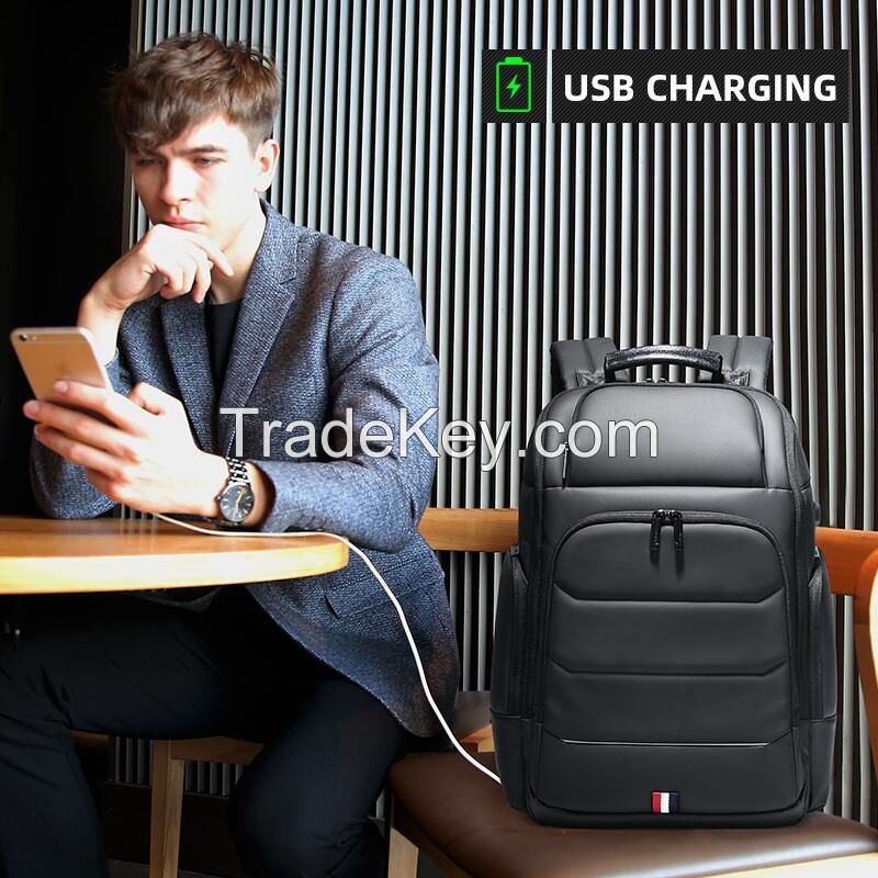 Wholesale Sports Back Pack Custom Logo Mens Anti Theft Waterproof Travel with Usb Charging Port Top Backpack