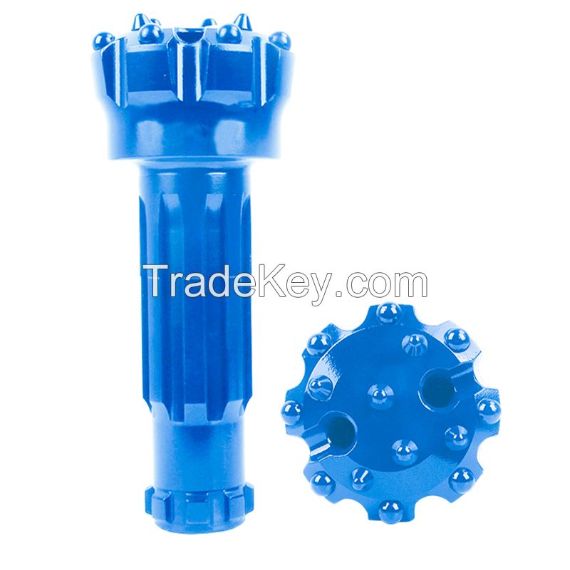 High Air Pressure DRE Bit 115-8T Chinese Factory Rock Drilling Tools Used for Mining Tunnels