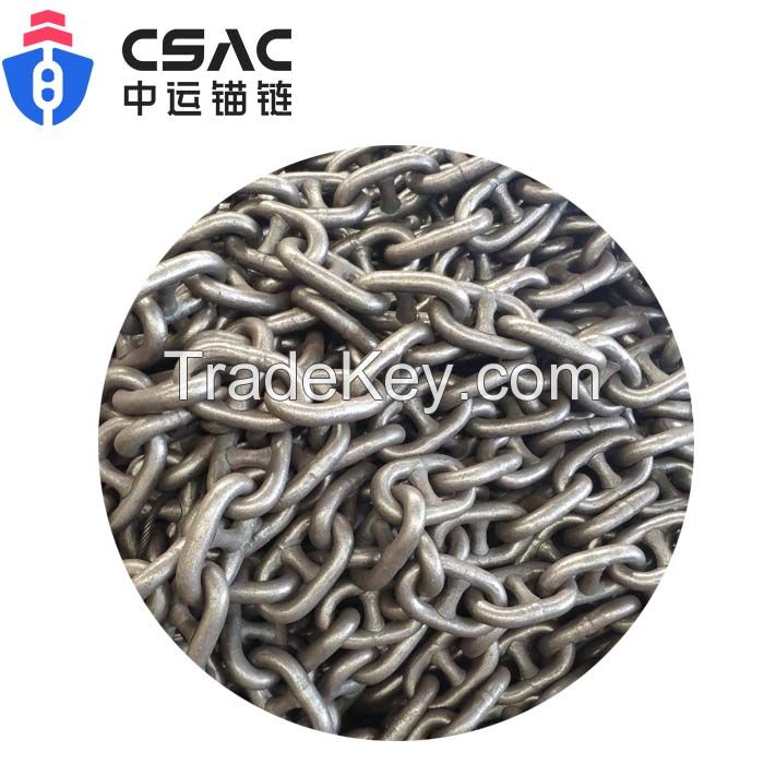 Marine Stud Link Anchor Chain DIA 12.5mm-122mm With certificate