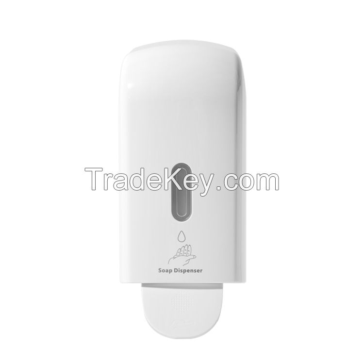 Factory Custom 1000 ml Plastic Wall Mounted Hand Sanitizer alcohol Manual Soap Dispenser For Hotel