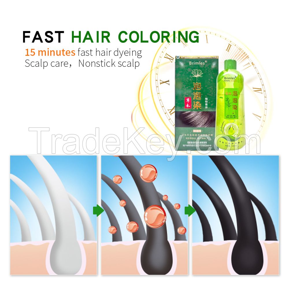 OEM Factory Supplier Hair color dye semi-permanent hair dye shampoo