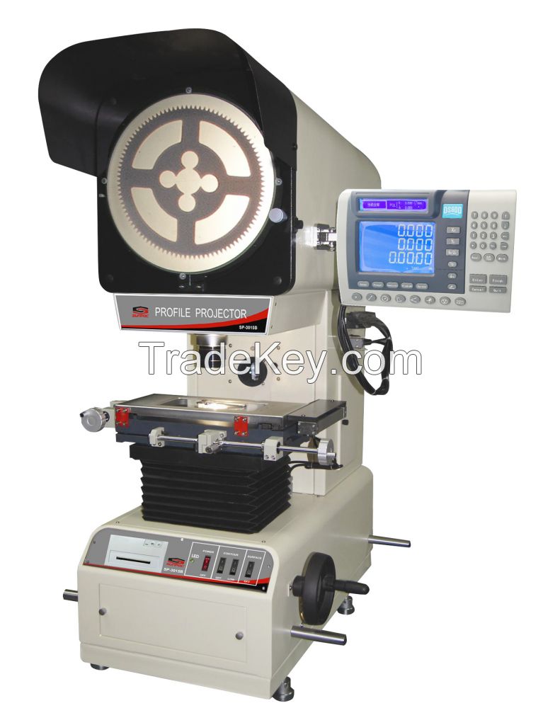hot sell veitical profile projector for metal workpiece