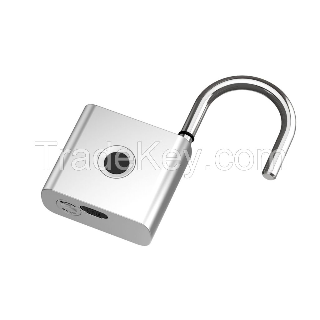 BioLock P55 Smart PadlockBluetooth Tuya Smart Life APP access, Fingerprint ID and backup keys