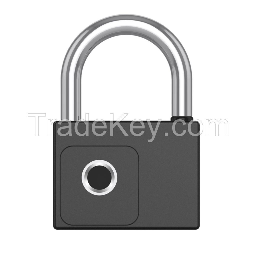  BioLock P70 Smart Padlock (heavy duty type) Bluetooth Tuya Smart Life APP access, Fingerprint ID and backup keys