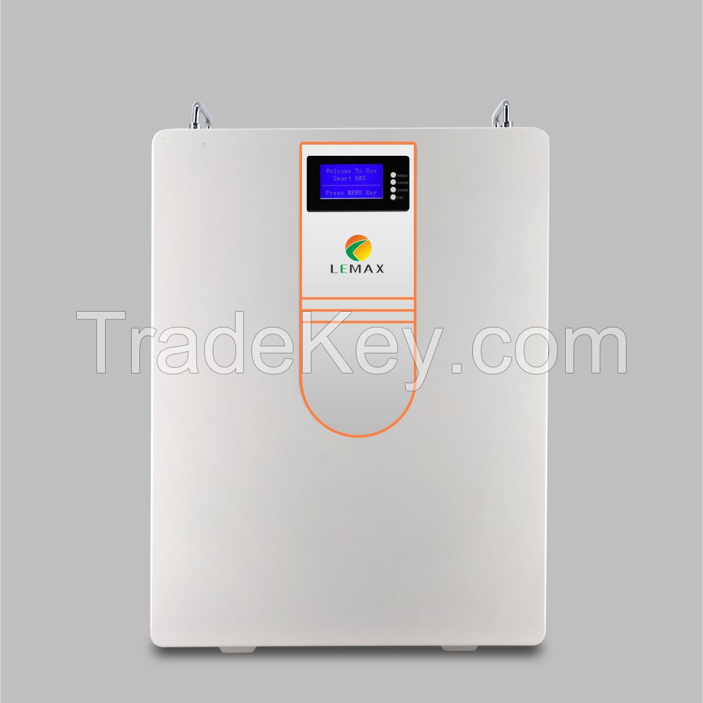 Stocks!! Wall Mounted LiFePO4 Battery For Home Energy Storage