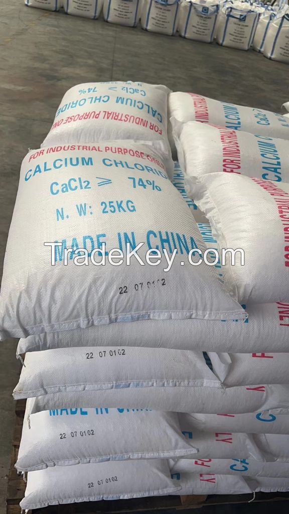 Hot Sale High Quality Calcium Chloride  Industrial Grade74%, 77%, 94%
