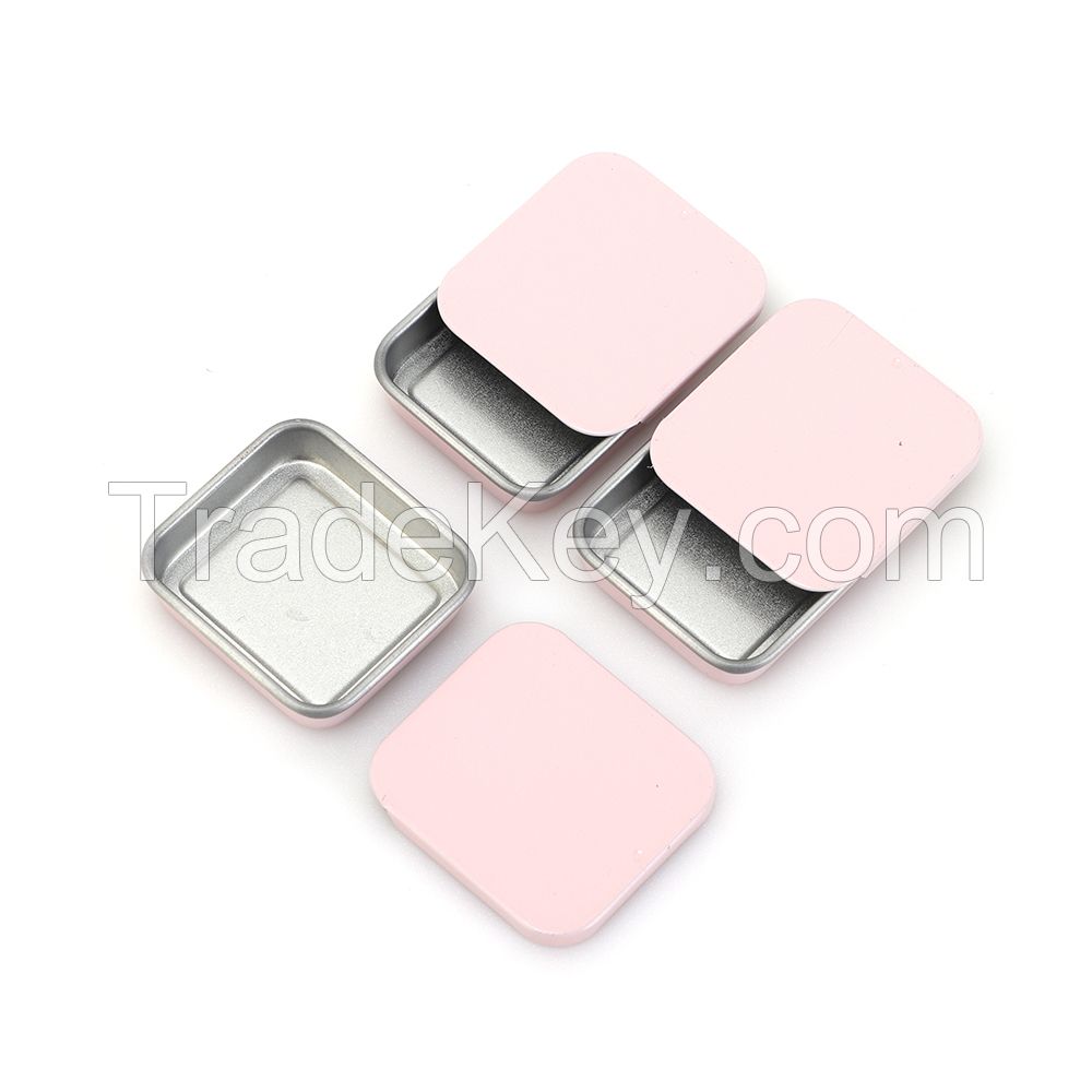 promotional Tin Box With flip Cover Rectangle Small Candy Mint container