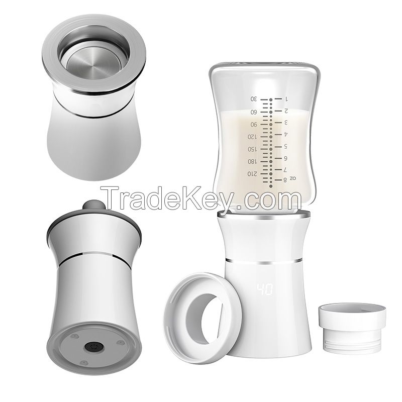 USB BPA free digital control portable baby milk bottle warmer electric travel milk warmer