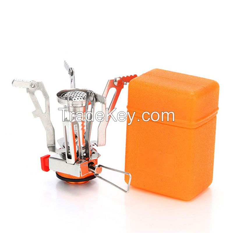 Outdoor Mini Camping Stoves hiking Backpacking portable Gas Stove Burner