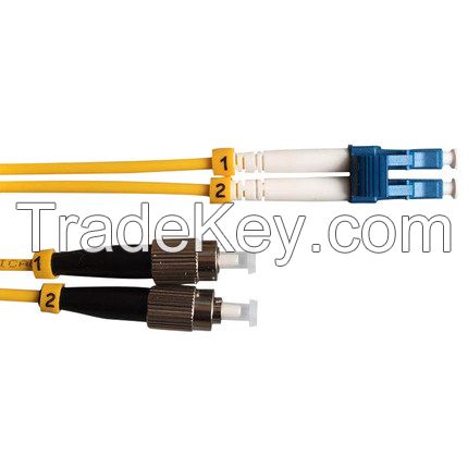 Carrier grade LC-LC/FC/ST/SC-SC 10 Gigabit single-mode dual-core fiber