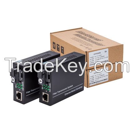 SC interface gigabit fiber transceiver single-mode single fiber photoe