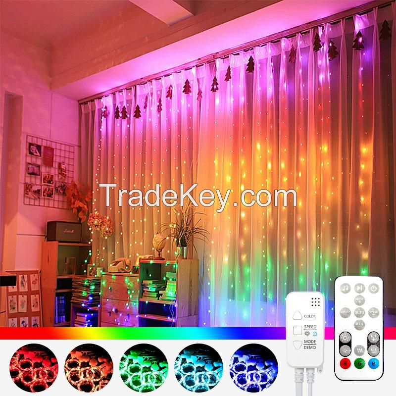 Fairy String Light APP Remote Control Dream Color Muti-Color 5m 10m Waterproof Outdoor Christmas Home Holiday Decoration 5v