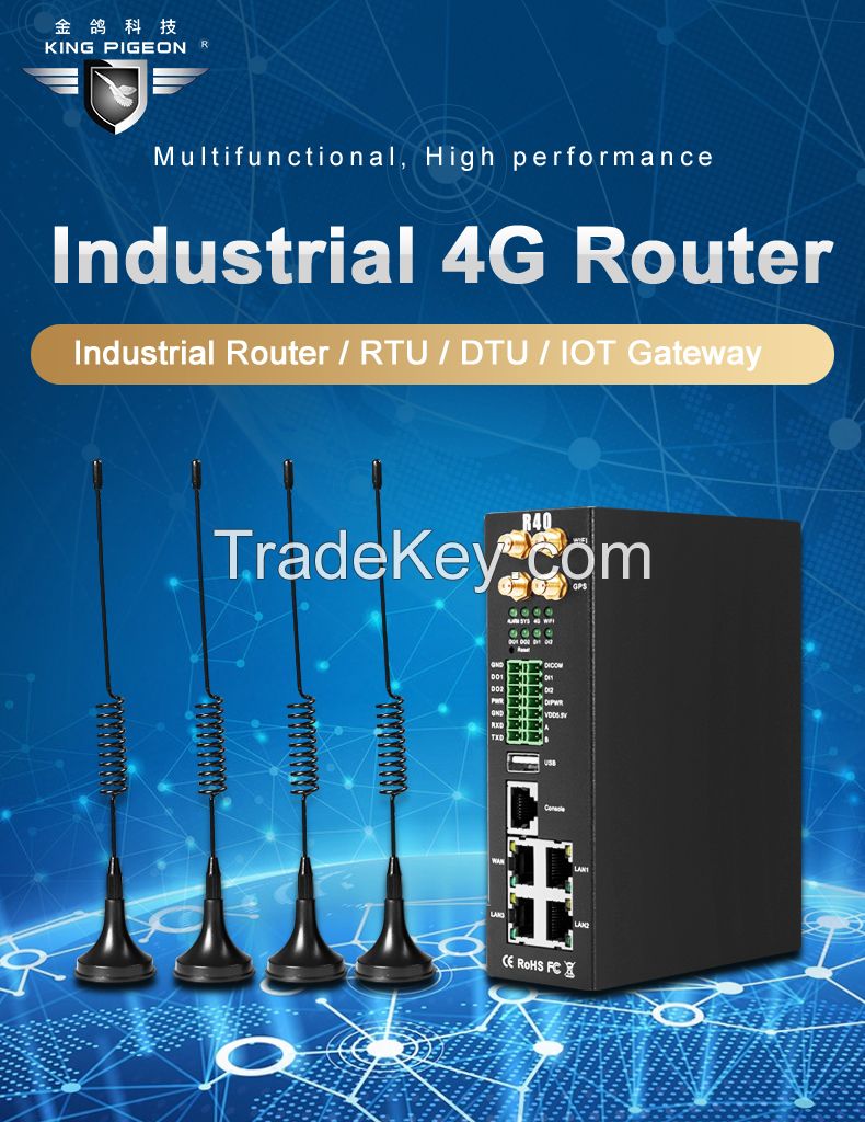 4g router for Engine room dynamic monitoring