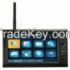 7" LCD Monitor DVR& 4 Wireless CCTV Camera Motion Detect Security System