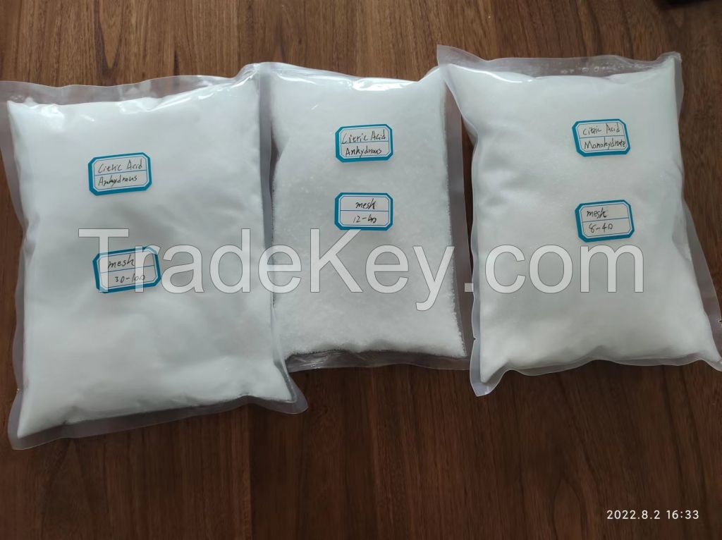 CCITRIC ACID ANHYDROUS - food grade - HS code 29181400