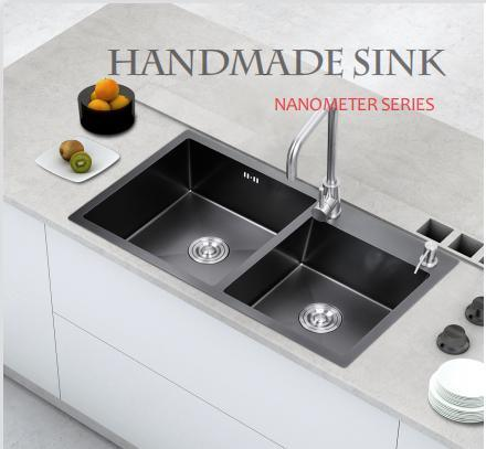 Bathroom/Table Top Wash Basin/High Quality/Stainless Steel Handmade Kitchen Sink