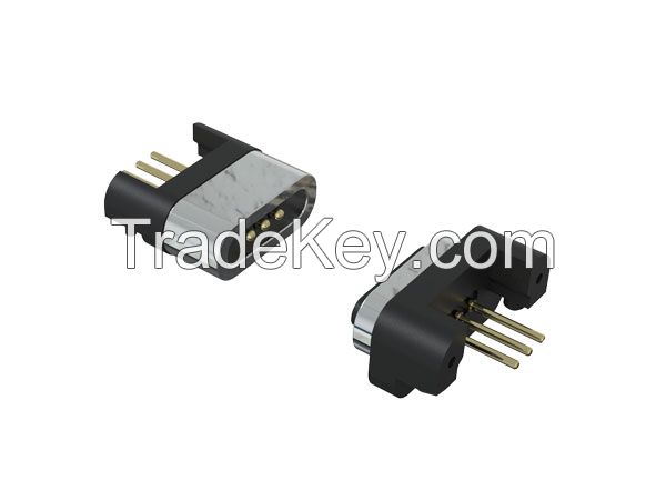 3-PIN-straight-magnetic-connector